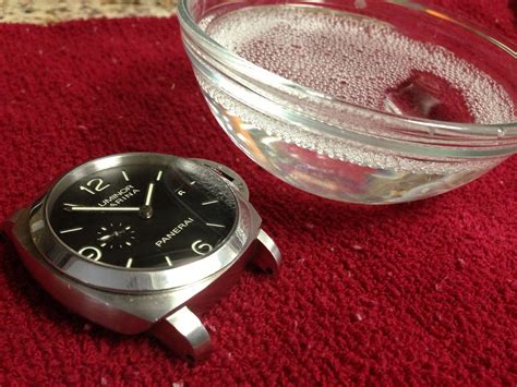 how to clean your panerai|panerai watch care instructions.